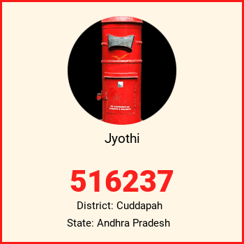 Jyothi pin code, district Cuddapah in Andhra Pradesh