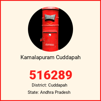 Kamalapuram Cuddapah pin code, district Cuddapah in Andhra Pradesh
