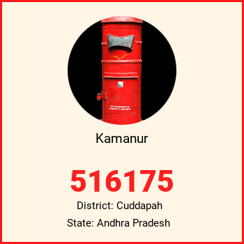 Kamanur pin code, district Cuddapah in Andhra Pradesh