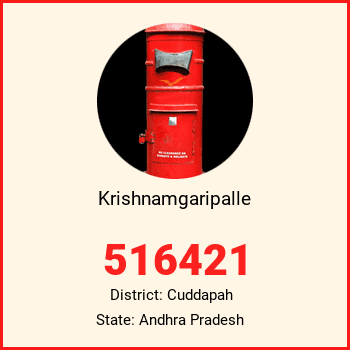 Krishnamgaripalle pin code, district Cuddapah in Andhra Pradesh