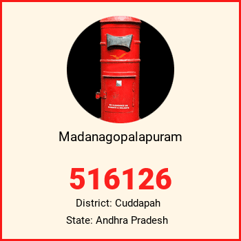 Madanagopalapuram pin code, district Cuddapah in Andhra Pradesh