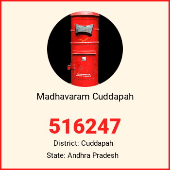 Madhavaram Cuddapah pin code, district Cuddapah in Andhra Pradesh