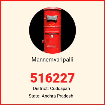 Mannemvaripalli pin code, district Cuddapah in Andhra Pradesh