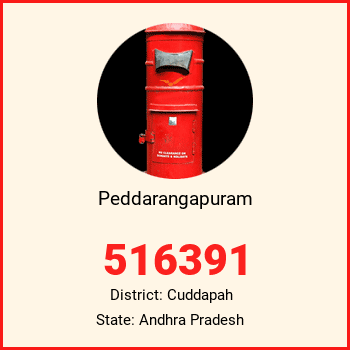 Peddarangapuram pin code, district Cuddapah in Andhra Pradesh