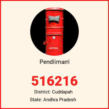 Pendlimarri pin code, district Cuddapah in Andhra Pradesh