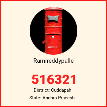 Ramireddypalle pin code, district Cuddapah in Andhra Pradesh