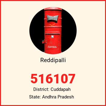 Reddipalli pin code, district Cuddapah in Andhra Pradesh