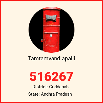 Tamtamvandlapalli pin code, district Cuddapah in Andhra Pradesh