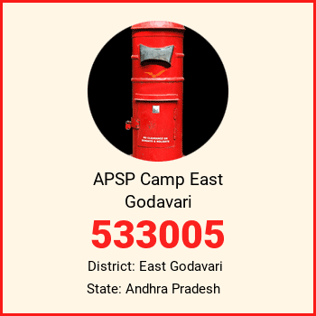APSP Camp East Godavari pin code, district East Godavari in Andhra Pradesh