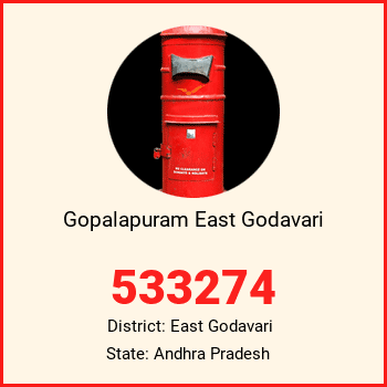 Gopalapuram East Godavari pin code, district East Godavari in Andhra Pradesh