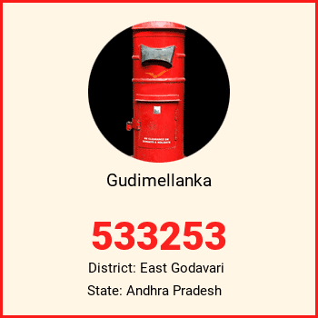 Gudimellanka pin code, district East Godavari in Andhra Pradesh