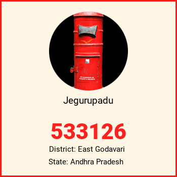 Jegurupadu pin code, district East Godavari in Andhra Pradesh