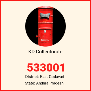 KD Collectorate pin code, district East Godavari in Andhra Pradesh