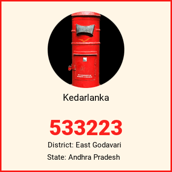 Kedarlanka pin code, district East Godavari in Andhra Pradesh
