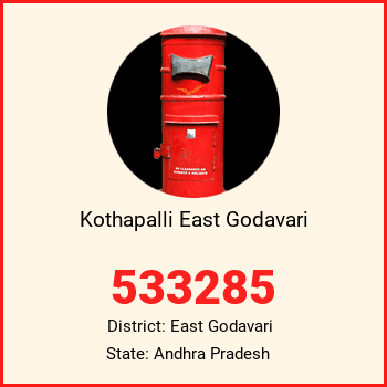 Kothapalli East Godavari pin code, district East Godavari in Andhra Pradesh