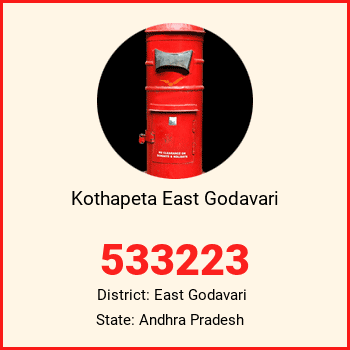 Kothapeta East Godavari pin code, district East Godavari in Andhra Pradesh