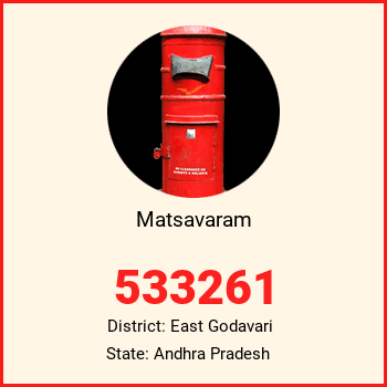 Matsavaram pin code, district East Godavari in Andhra Pradesh