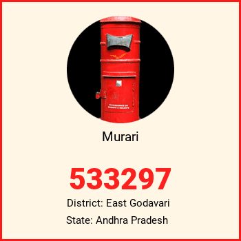 Murari pin code, district East Godavari in Andhra Pradesh