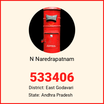 N Naredrapatnam pin code, district East Godavari in Andhra Pradesh