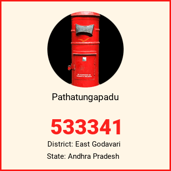 Pathatungapadu pin code, district East Godavari in Andhra Pradesh