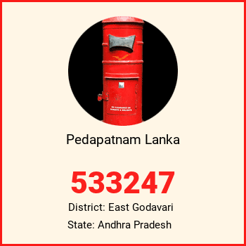 Pedapatnam Lanka pin code, district East Godavari in Andhra Pradesh
