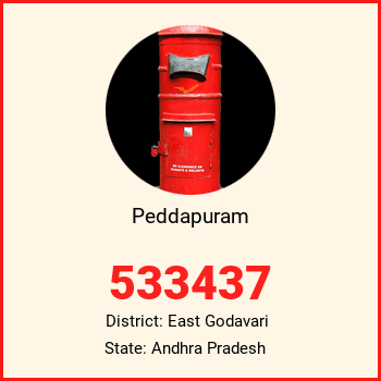 Peddapuram pin code, district East Godavari in Andhra Pradesh