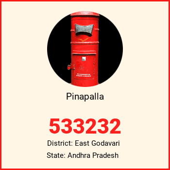 Pinapalla pin code, district East Godavari in Andhra Pradesh