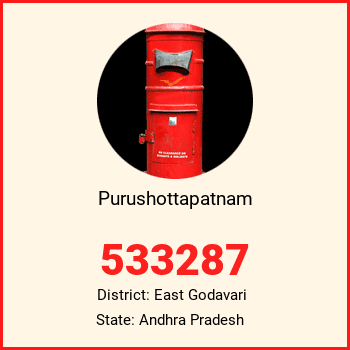 Purushottapatnam pin code, district East Godavari in Andhra Pradesh
