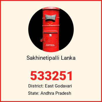 Sakhinetipalli Lanka pin code, district East Godavari in Andhra Pradesh