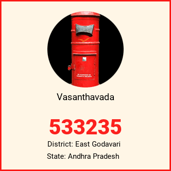 Vasanthavada pin code, district East Godavari in Andhra Pradesh