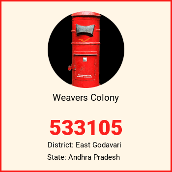 Weavers Colony pin code, district East Godavari in Andhra Pradesh