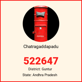 Chatragaddapadu pin code, district Guntur in Andhra Pradesh