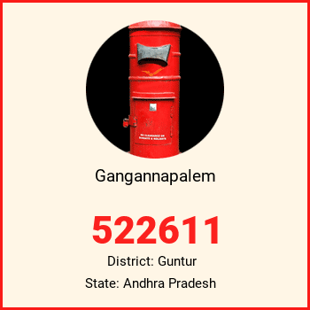 Gangannapalem pin code, district Guntur in Andhra Pradesh