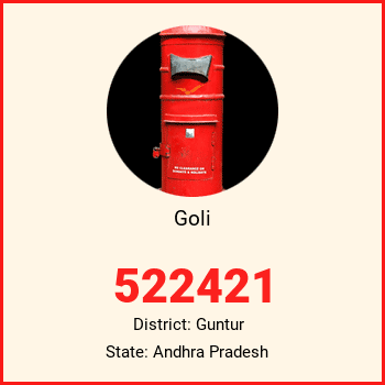 Goli pin code, district Guntur in Andhra Pradesh
