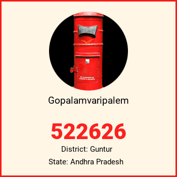 Gopalamvaripalem pin code, district Guntur in Andhra Pradesh