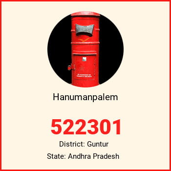 Hanumanpalem pin code, district Guntur in Andhra Pradesh