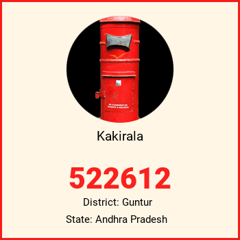 Kakirala pin code, district Guntur in Andhra Pradesh