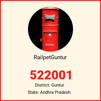 RailpetGuntur pin code, district Guntur in Andhra Pradesh