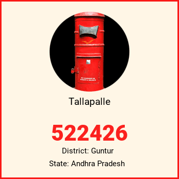 Tallapalle pin code, district Guntur in Andhra Pradesh