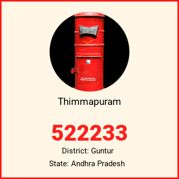 Thimmapuram pin code, district Guntur in Andhra Pradesh