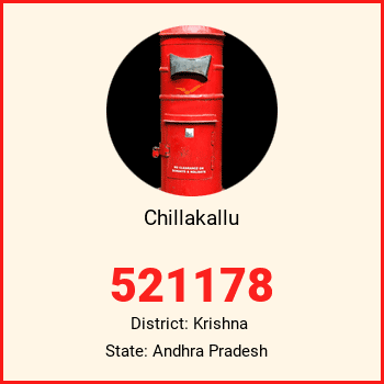 Chillakallu pin code, district Krishna in Andhra Pradesh