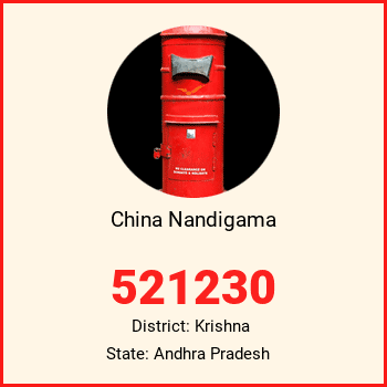 China Nandigama pin code, district Krishna in Andhra Pradesh