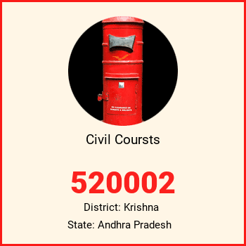 Civil Coursts pin code, district Krishna in Andhra Pradesh