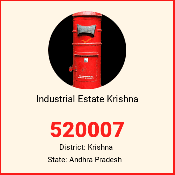 Industrial Estate Krishna pin code, district Krishna in Andhra Pradesh