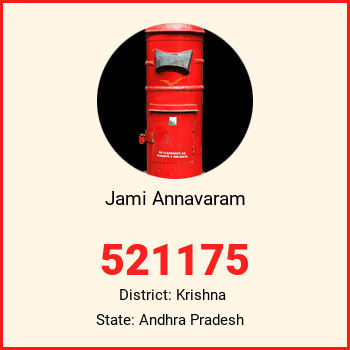 Jami Annavaram pin code, district Krishna in Andhra Pradesh