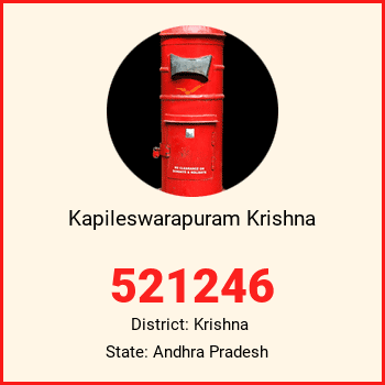Kapileswarapuram Krishna pin code, district Krishna in Andhra Pradesh