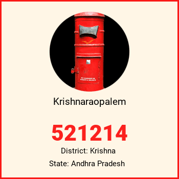 Krishnaraopalem pin code, district Krishna in Andhra Pradesh
