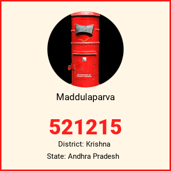 Maddulaparva pin code, district Krishna in Andhra Pradesh