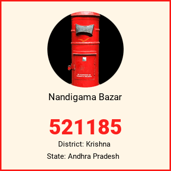 Nandigama Bazar pin code, district Krishna in Andhra Pradesh