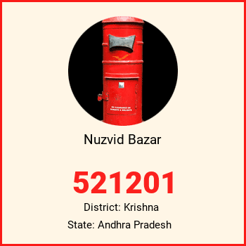 Nuzvid Bazar pin code, district Krishna in Andhra Pradesh